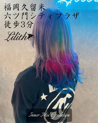 ロング メンズ デザインカラー 髪質改善Lilithのその他イメージ