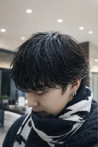 ショート パーマ メンズ 👊ケンシロウ👊 メンズパーマ特化のヘアスタイル