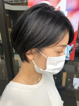 ショート カラー メンズヘア特化 崎田 成人のヘアスタイル