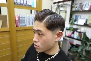 ショート メンズ おしゃれさろんオオキ所属・男を磨く Barber オオキのヘアスタイル