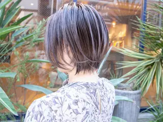 ショート カラー Re:ta Hair 飯田淳平のヘアスタイル