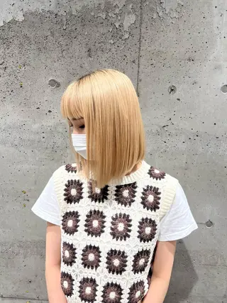 ミディアム カラー wabi  hair salon所属・wabi/艶カラー タカハシ　トモヒロのヘアスタイル