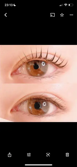 マツエク・マツパ Chante Lily所属・森崎 麗のマツエク・マツパデザイン