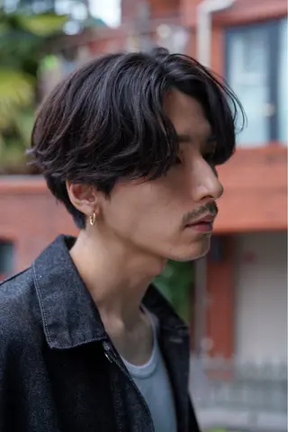 ミディアム パーマ クドウレイ fifth渋谷のヘアスタイル