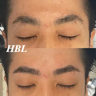 アイブロウ 暖色/ハイトーン/ カラー/HBLのヘアスタイル