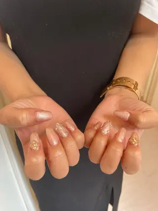 ネイル 束感まつ毛/ネイル/ LED♥KIRARAのマツエク・マツパデザイン