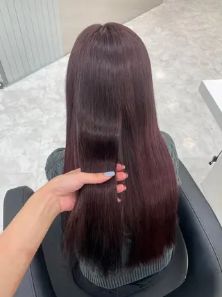 セミロング MOE 福岡韓国ヘア✧︎のヘアスタイル