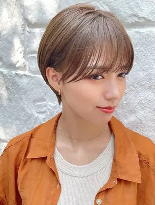 ショート 小顔顔周り/ショート 吉田ジョウのヘアスタイル