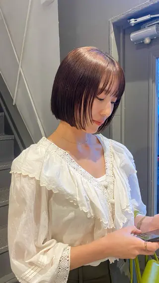 ショート ナツオ/ レイヤーカットのヘアスタイル