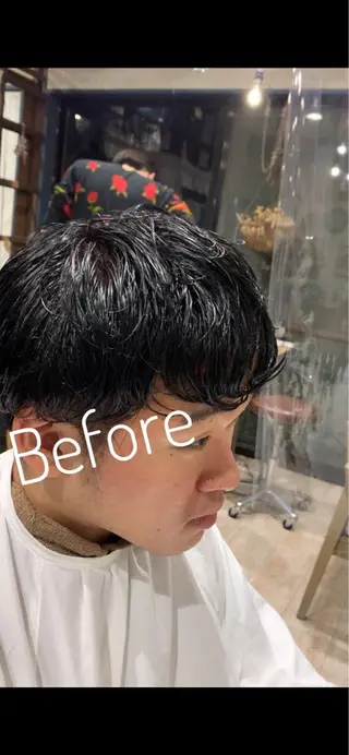 メンズ メンズStylist 山根慧のヘアスタイル