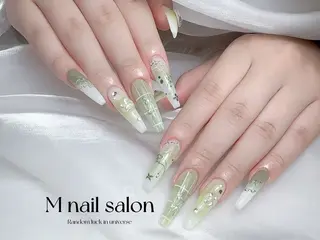 ネイル M🌷nail 長さだし専門店のネイルデザイン