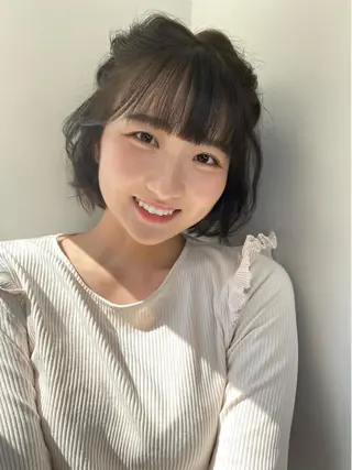 ミディアム カラー アレンジ指名 no.1✨ｈａｋｏのヘアスタイル