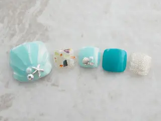 ネイル ネイルPetit Ribbonのネイルデザイン