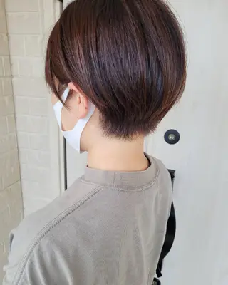 ショート unite所属・清水 沙織のヘアスタイル