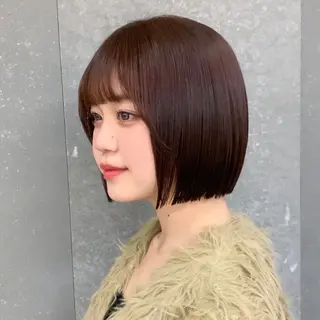 ショート 伊 杏のヘアスタイル
