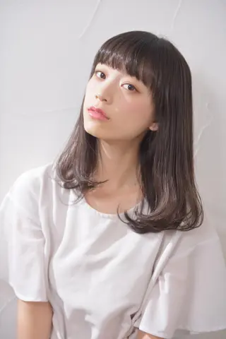 カラー RINA 🩵のヘアスタイル