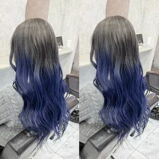 ロング カラー 🌺ハイトーン🌺 矢葺 なぎさ🌺🌺のヘアスタイル