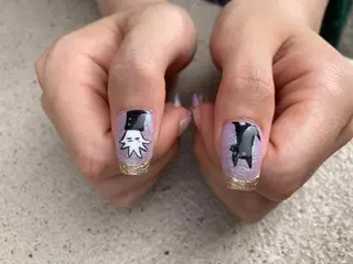 ミディアム ネイル ✴︎ Delightのネイルデザイン