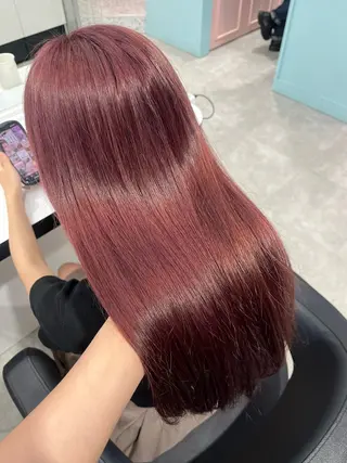 ロング カラー みう/仙台/暖色/ 艶髪/顔周りカット/のヘアスタイル