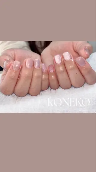 ネイル コネコネイルサロン モデル用のネイルデザイン