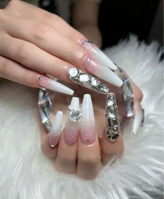 ネイル 銀河_ Chan nailsのネイルデザイン