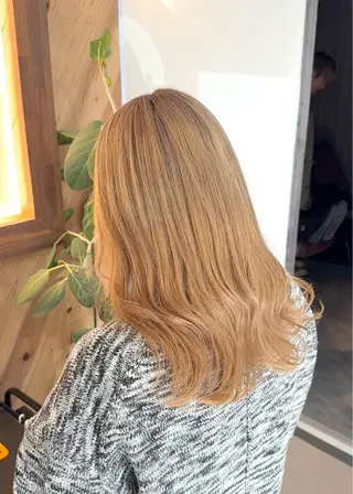 セミロング HairSalonAMIGO所属・田中 郁人のヘアスタイル
