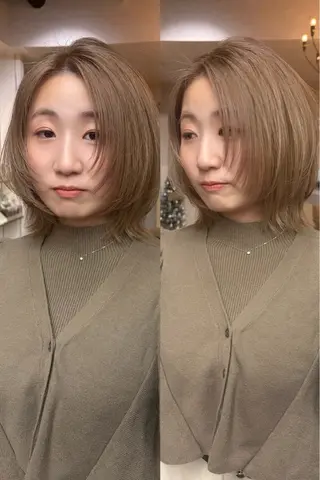 ショート カラー 藤原快斗/レイヤー /ウルフ/ハイトーンのヘアスタイル