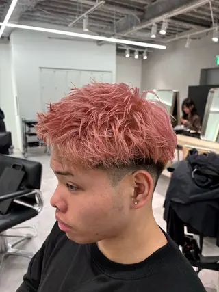 カラー メンズ メンズカット松戸/韓 国/メンズパーマ航太のヘアスタイル