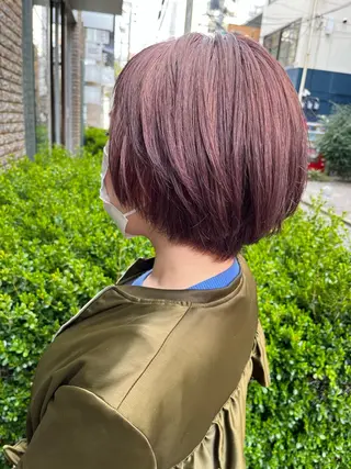 ショート ROSSO Hair＆SPA  香椎宮前店所属・SHIINA 香椎宮前店のヘアスタイル