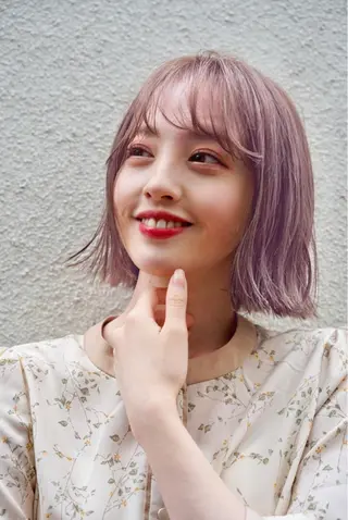 ミディアム Trip 大名🌟 ブリーチなしカラーのヘアスタイル