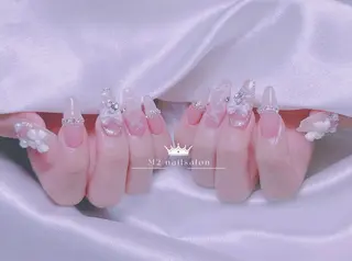 ネイル 長さだし専門店 M2　rikaのネイルデザイン