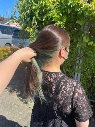 ロング カラー 🎀ゆい🎀 髪質改善🎀のヘアスタイル