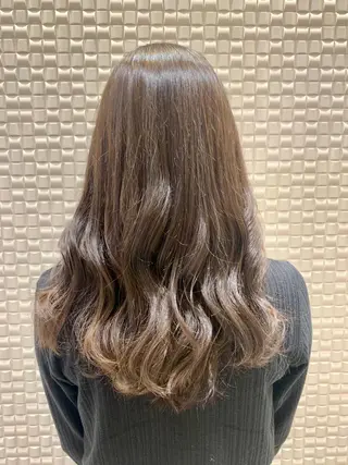 ロング カラー シャドールーツ美容師 篠原康太のヘアスタイル