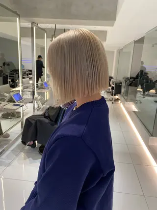 カラー 大松 歩未のヘアスタイル