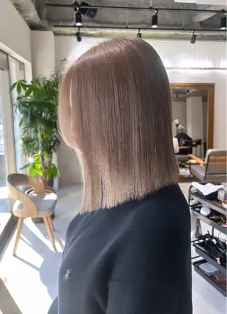 ミディアム カラー 🌷横浜/レイヤー /艶カラー🌷のヘアスタイル