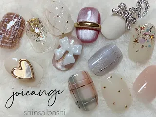 ネイル 岡矢joieange 心斎橋店のネイルデザイン
