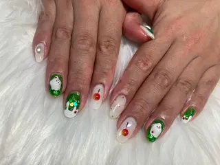 ミディアム ネイル nail yukkoのネイルデザイン