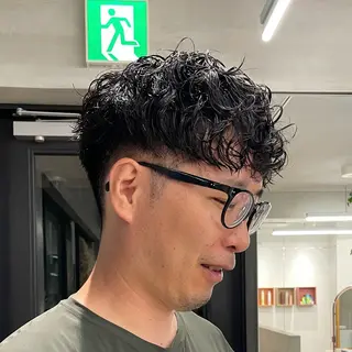 パーマ メンズ 【メンズ特化】 イマダナツミのヘアスタイル