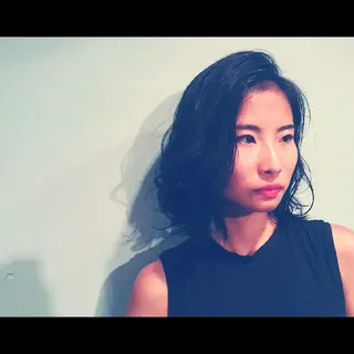 ミディアム パーマ BLANCO青山所属・. MAMIのヘアスタイル