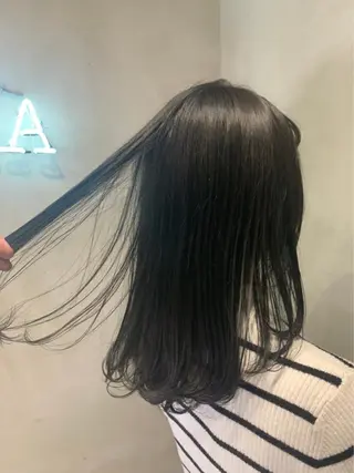 セミロング 💐ナチュラルヘア Kroda💐のヘアスタイル