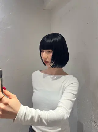 カラー ᴛᴏᴍᴏᴋᴀ / ᴄʜᴇʀɪのヘアスタイル