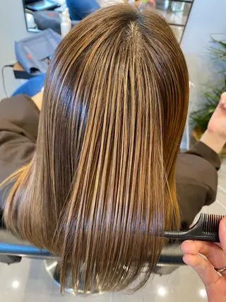 セミロング 宍戸 海斗のヘアスタイル