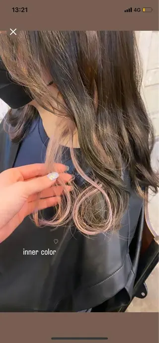 ロング カラー ヘアアレンジ メンズ 心斎橋美容室 Junのヘアスタイル