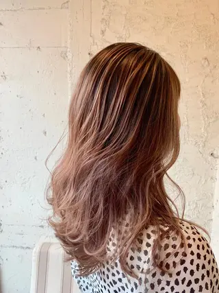 セミロング 🔍髪質改善診断🔎 長山　 シュンスケのヘアスタイル