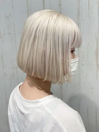 ミディアム カラー 深夜帯！説明文必読 Oahu iwataのヘアスタイル