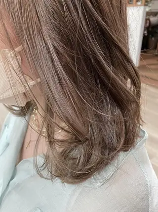 ミディアム chill out 南塚口本店のヘアスタイル