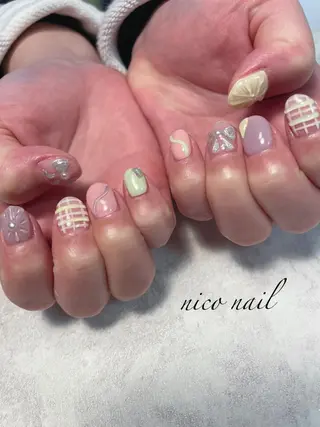 ネイル 香芝市ネイルサロン nico nailのネイルデザイン
