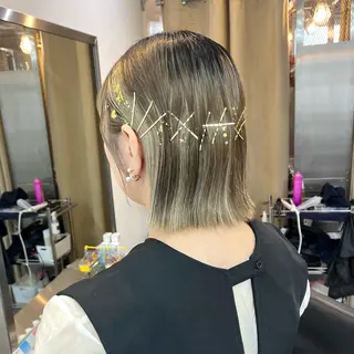 ショート ヘアアレンジ Je suis heureuse Tres所属・早朝セット☀️ レイヤー/Momoのヘアスタイル