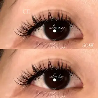 マツエク・マツパ 自宅サロン Roiのマツエク・マツパデザイン