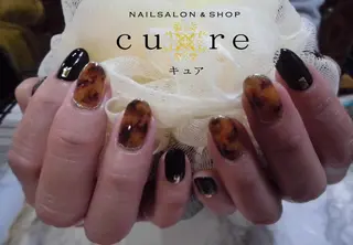 ミディアム ネイル ネイルサロン Cureのネイルデザイン